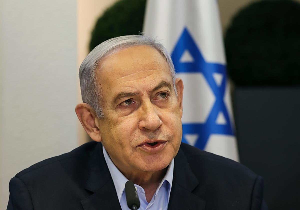 El primer ministro israelí, Benjamín Netanyahu.