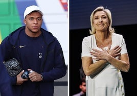 Le Pen critica los ataques de Mbappé: «Estamos hartos de lecciones de moral»