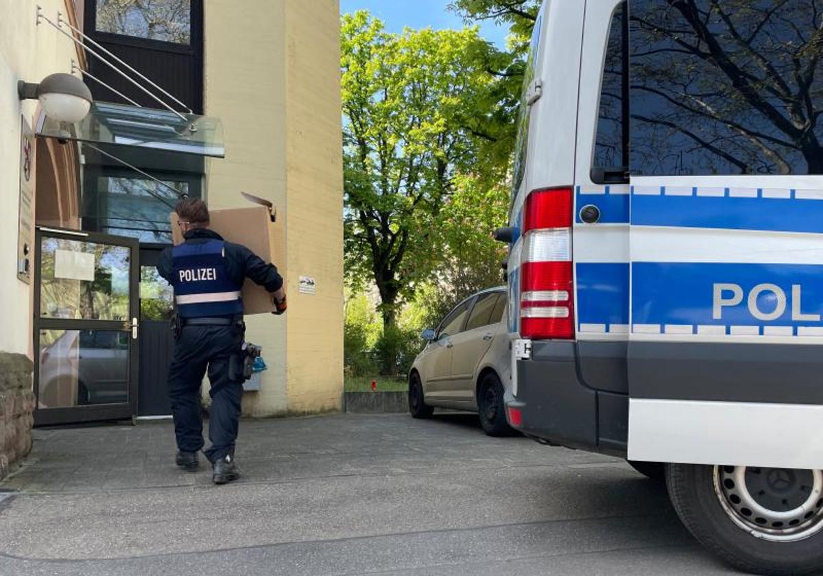 La policía alemana, en una imagen de archivo