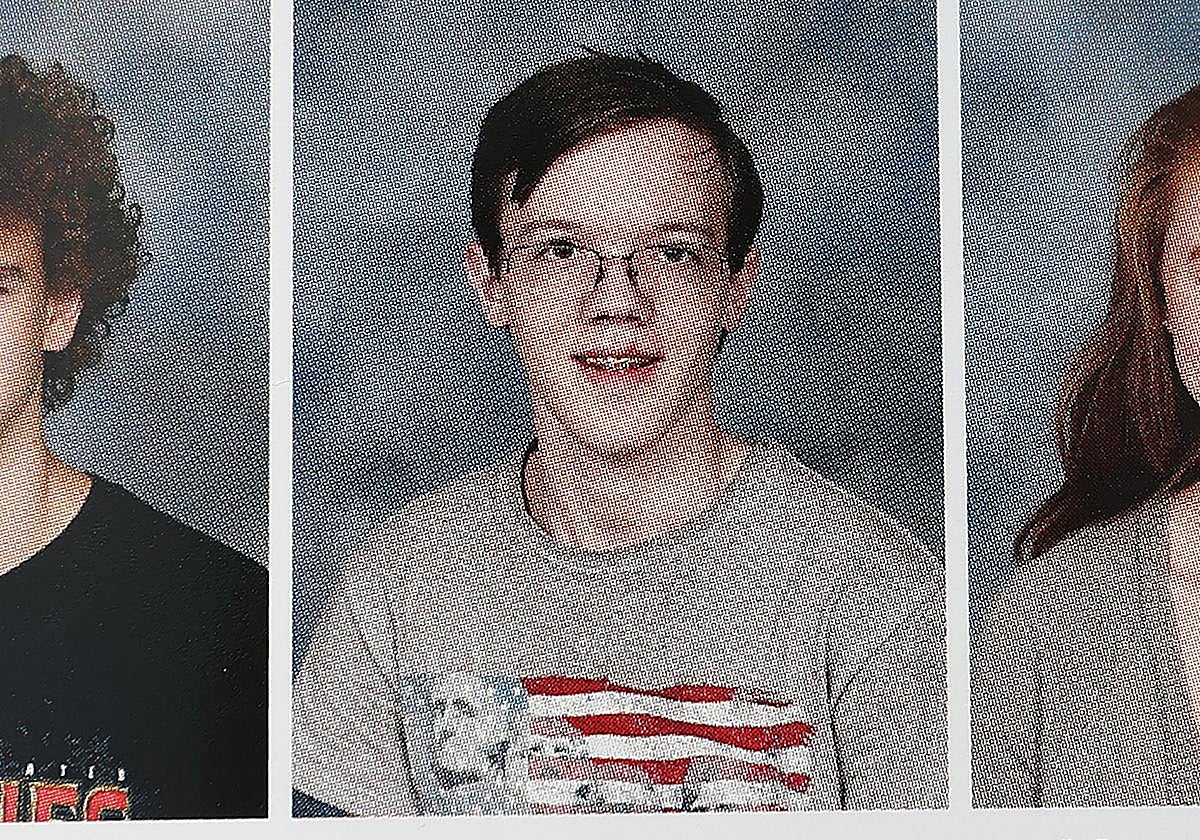 Thomas Crooks en la foto de su anuario