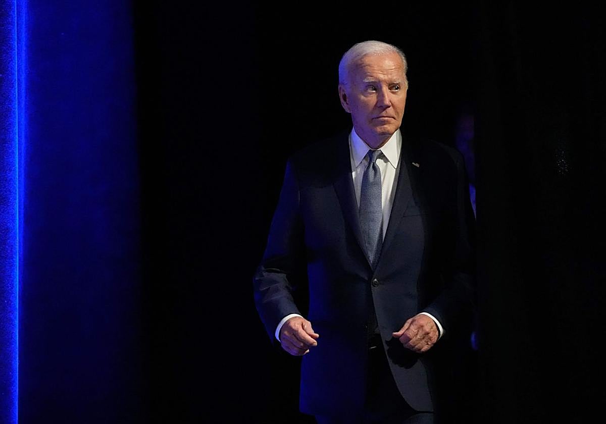 Joe Biden, durante un acto.