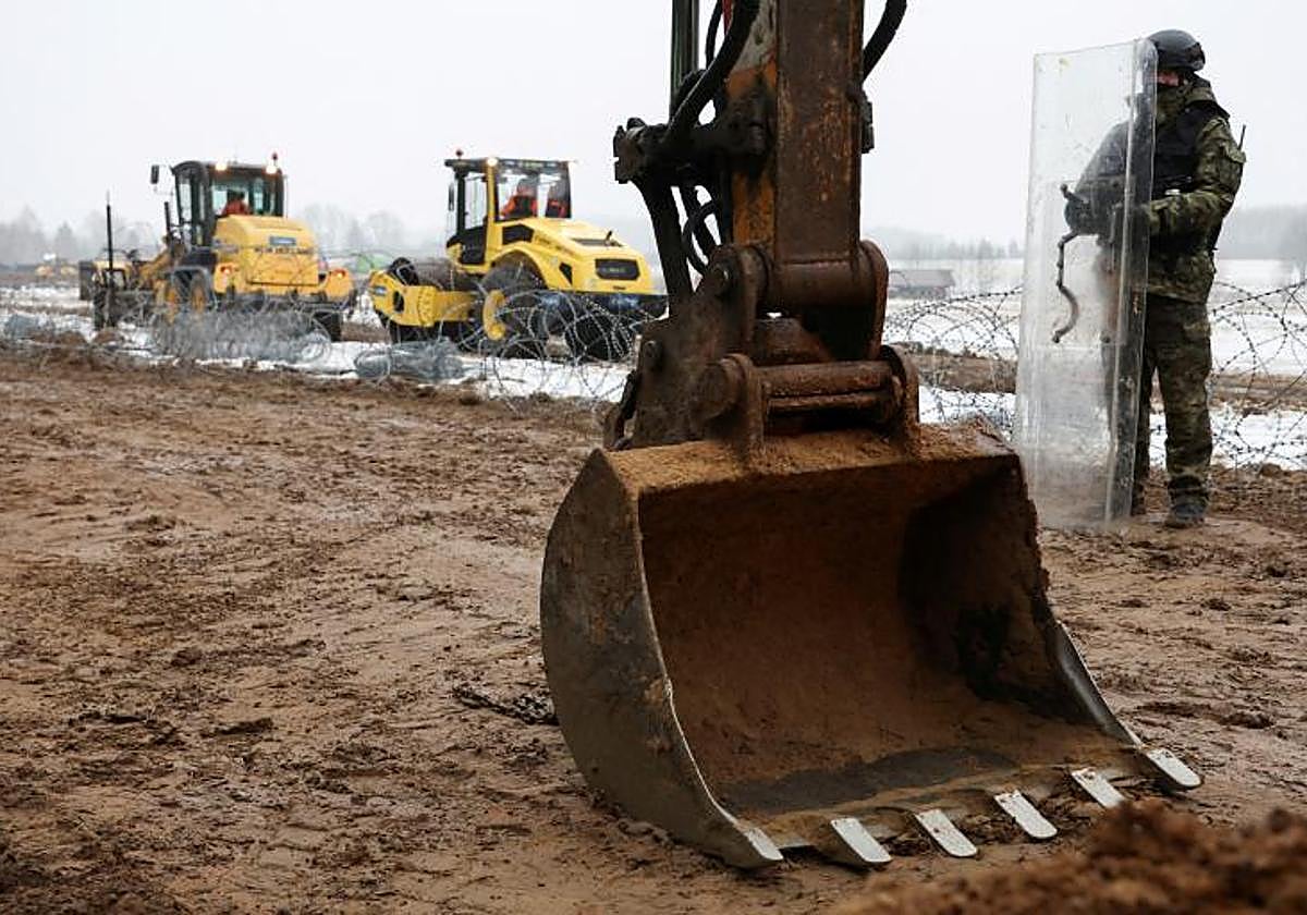 Frontera entre Polonia y Bielorrusia
