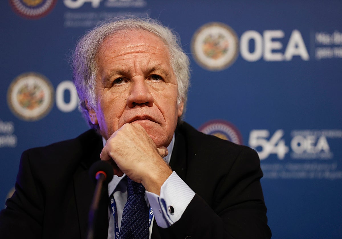 El secretario general de la OEA, Luis Almagro