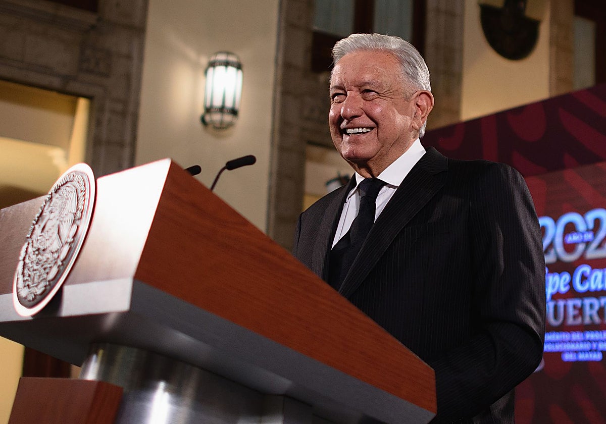 El presidente de México, Andrés Manuel López Obrador