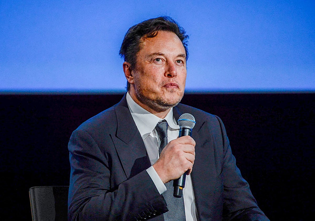 Elon Musk, propietario de la red social X
