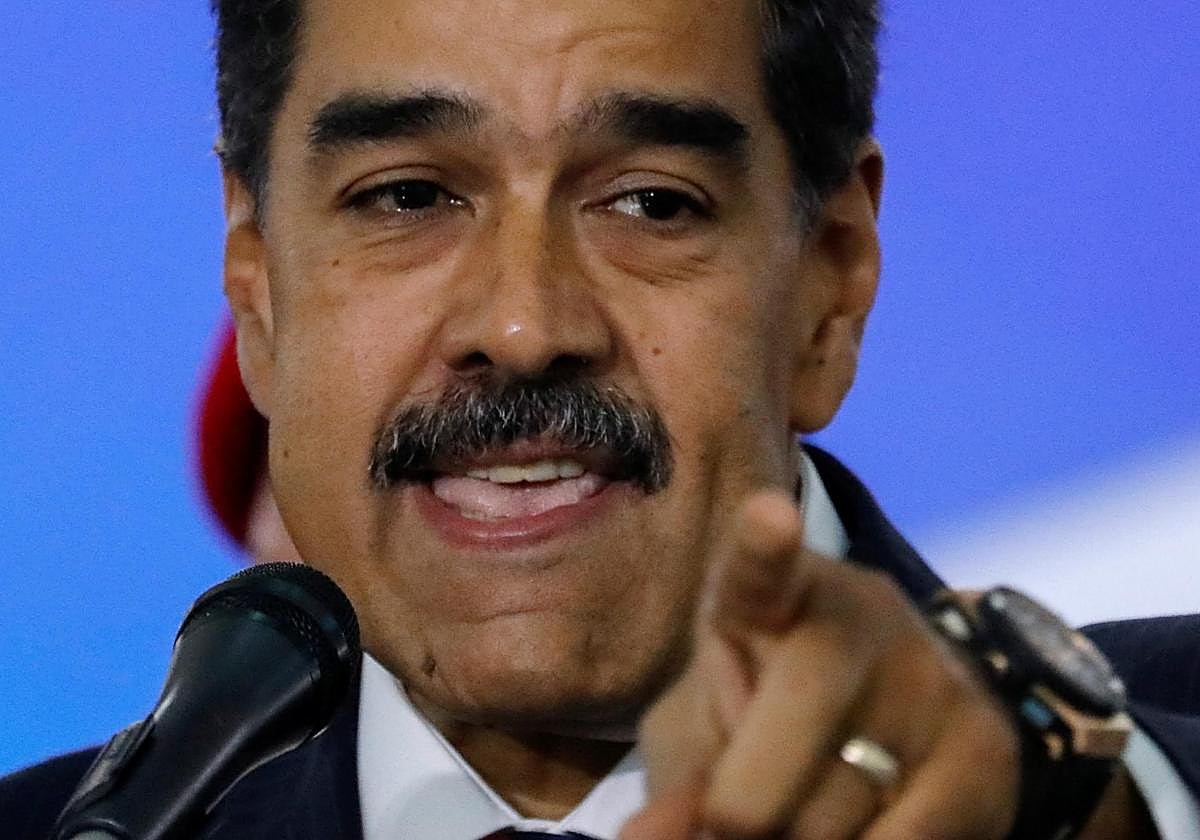 El presidente de Venezuela en una imagen de archivo.