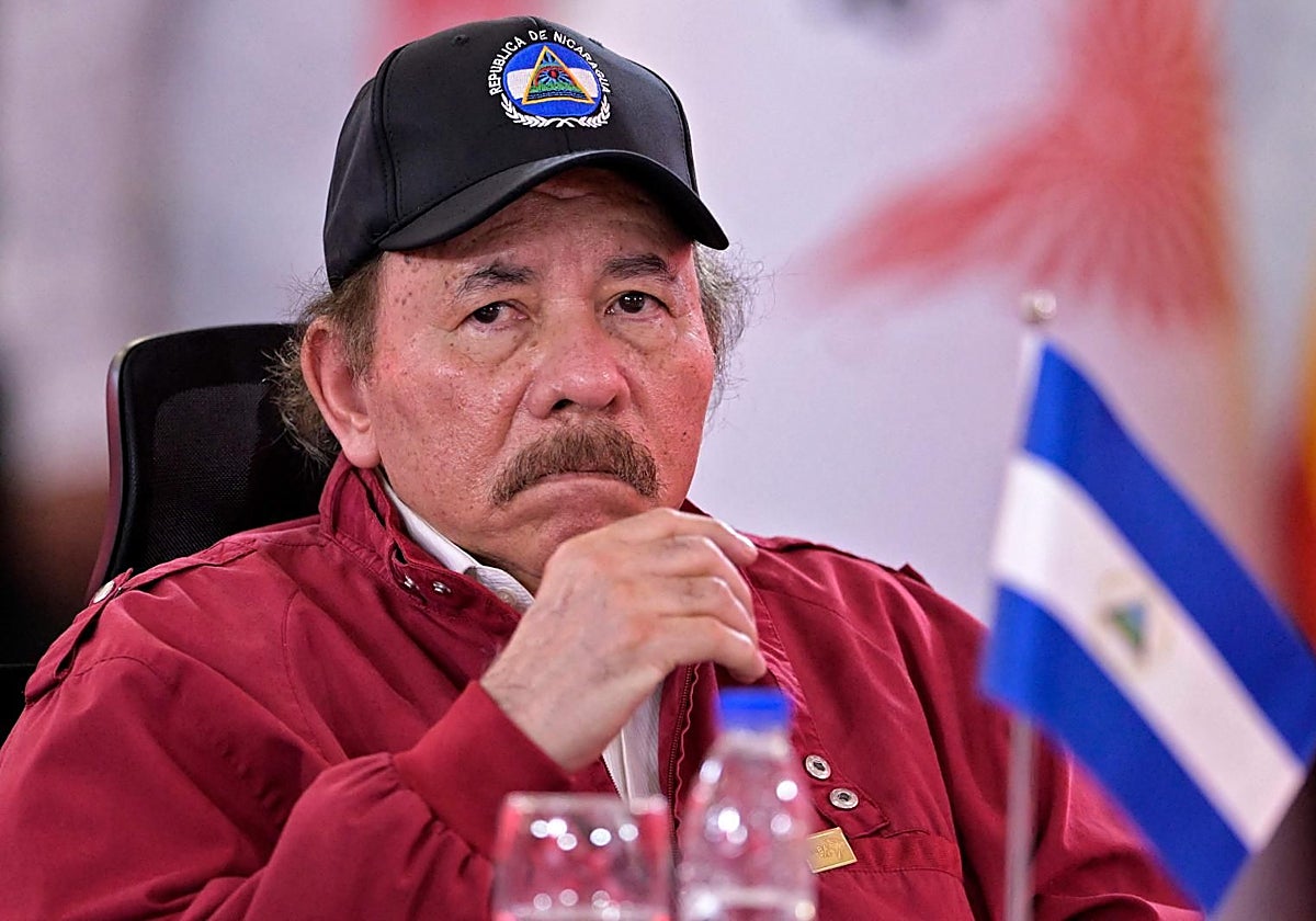 El presidente  Daniel Ortega en la cumbre de la Alianza Bolivariana para los Pueblos de Nuestra América