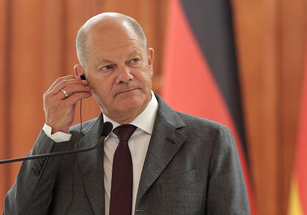 El canciller alemán Olaf Scholz