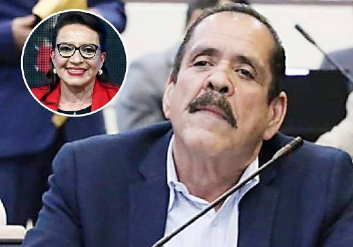 Carlos Zelaya y su cuñada, la presidenta de Honduras, Xiomara Castro