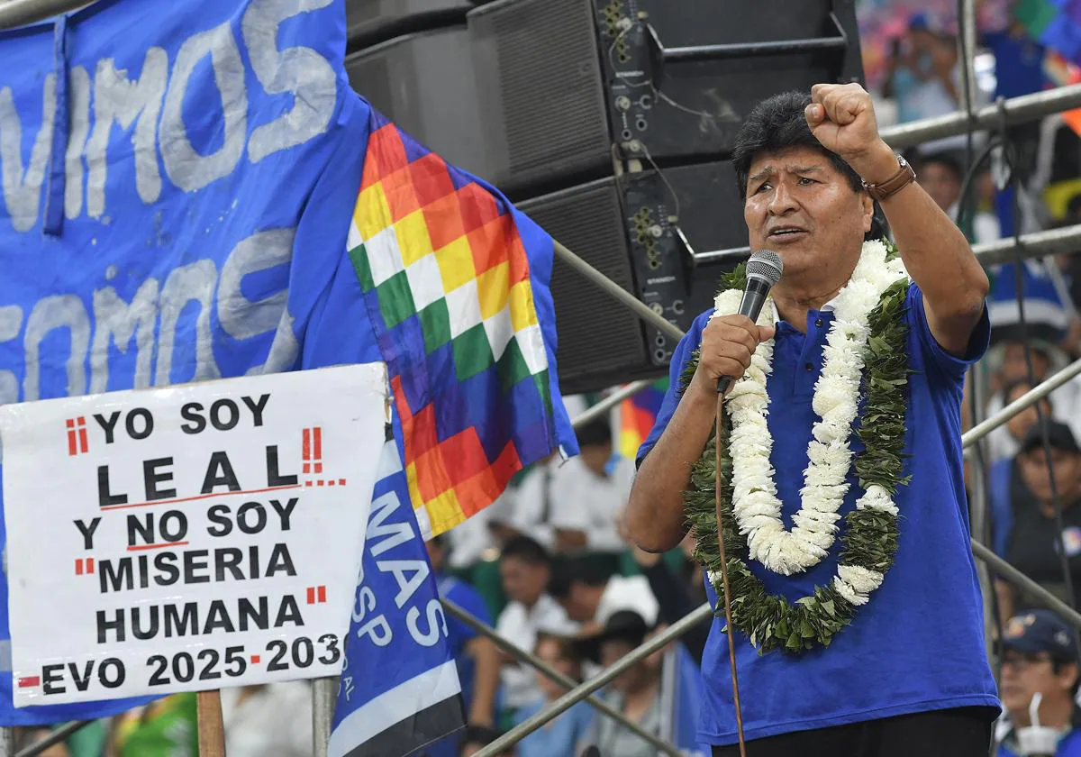 Evo Morales expulsa del Movimiento al Socialismo al presidente de Bolivia, Luis Arce