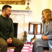 Zelenski se reúne con Meloni: «Está cerca el fin de la guerra, pero Rusia debe dar el primer paso»