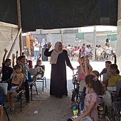 Sin vuelta al cole bajo las bombas de Gaza