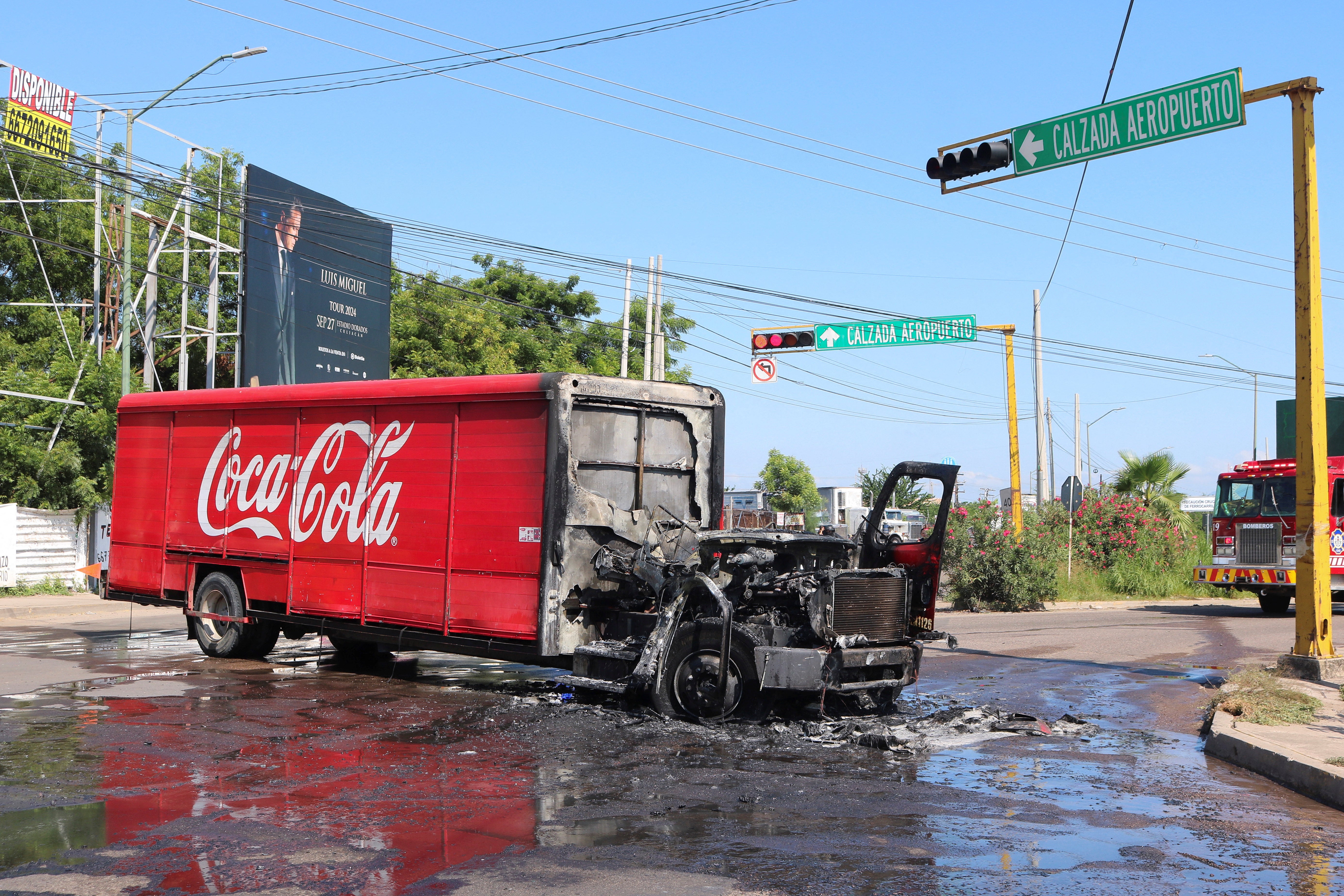 Efectos de la ola de violencia en Culiacán, México.