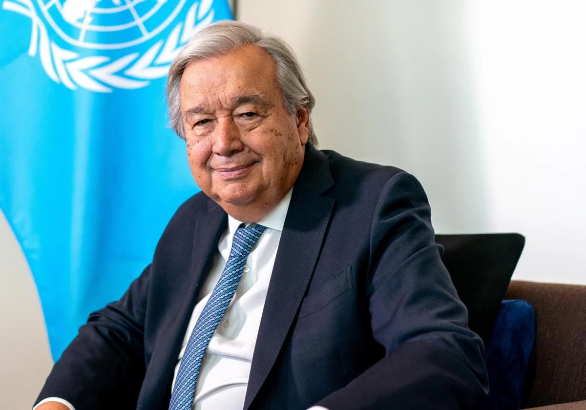 El secretario general de las Naciones Unidas, Antonio Guterres