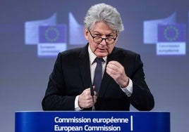 La inesperada dimisión de Thierry Breton revela una sorda batalla en el seno de la Comisión Europea