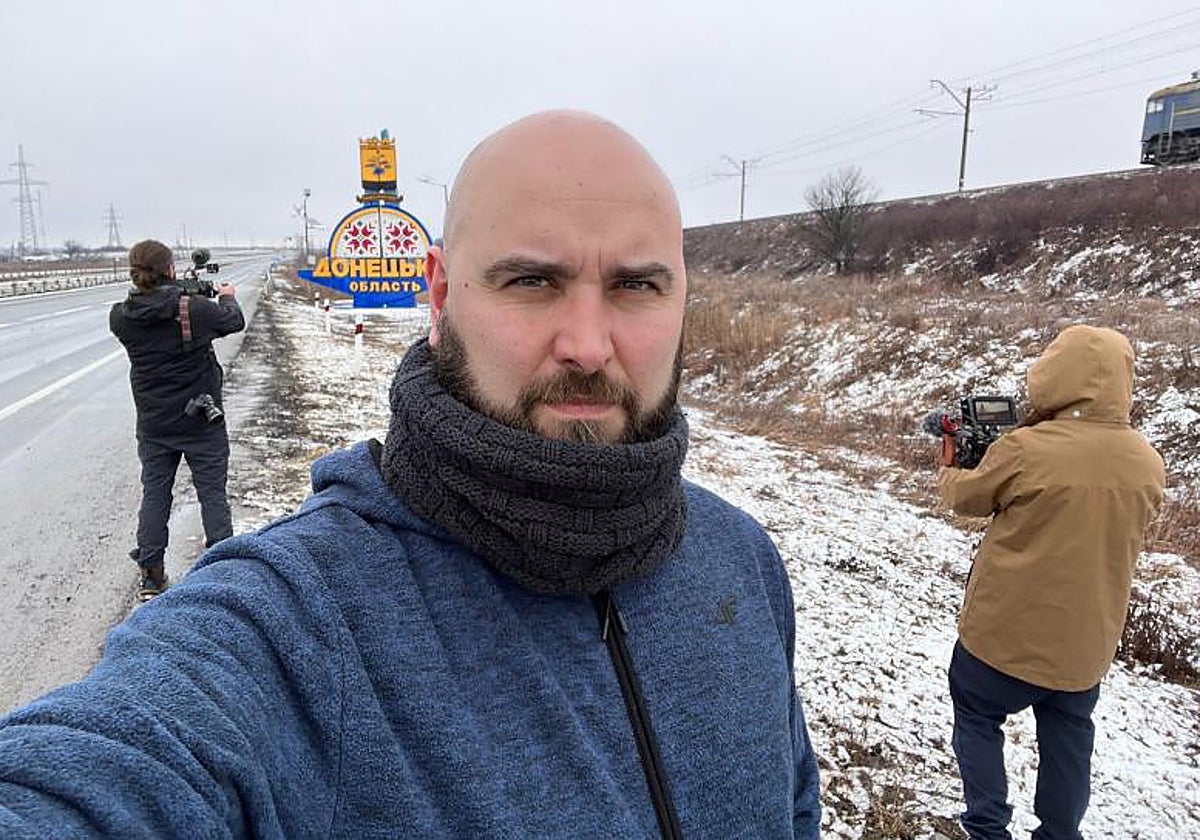 En vídeo: Pablo González, entre los liberados en el canje de presos Rusia-EEUU | Foto: Pablo González en una imagen difundida en redes sociales
