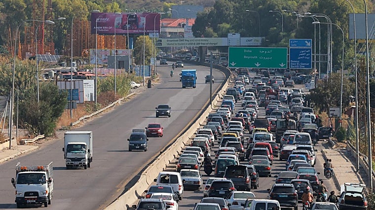 Más de 100.000 libaneses obligados a desplazarse al norte del país
