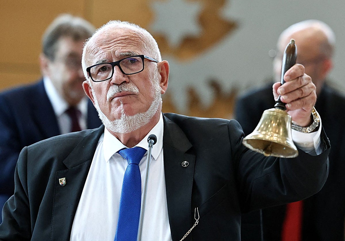 Juergen Treutler, presidente interino del parlamento del estado federal de Turingia