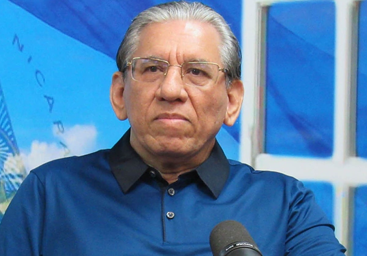 Humberto Ortega, hermano del dictador de Nicaragua, Daniel Ortega