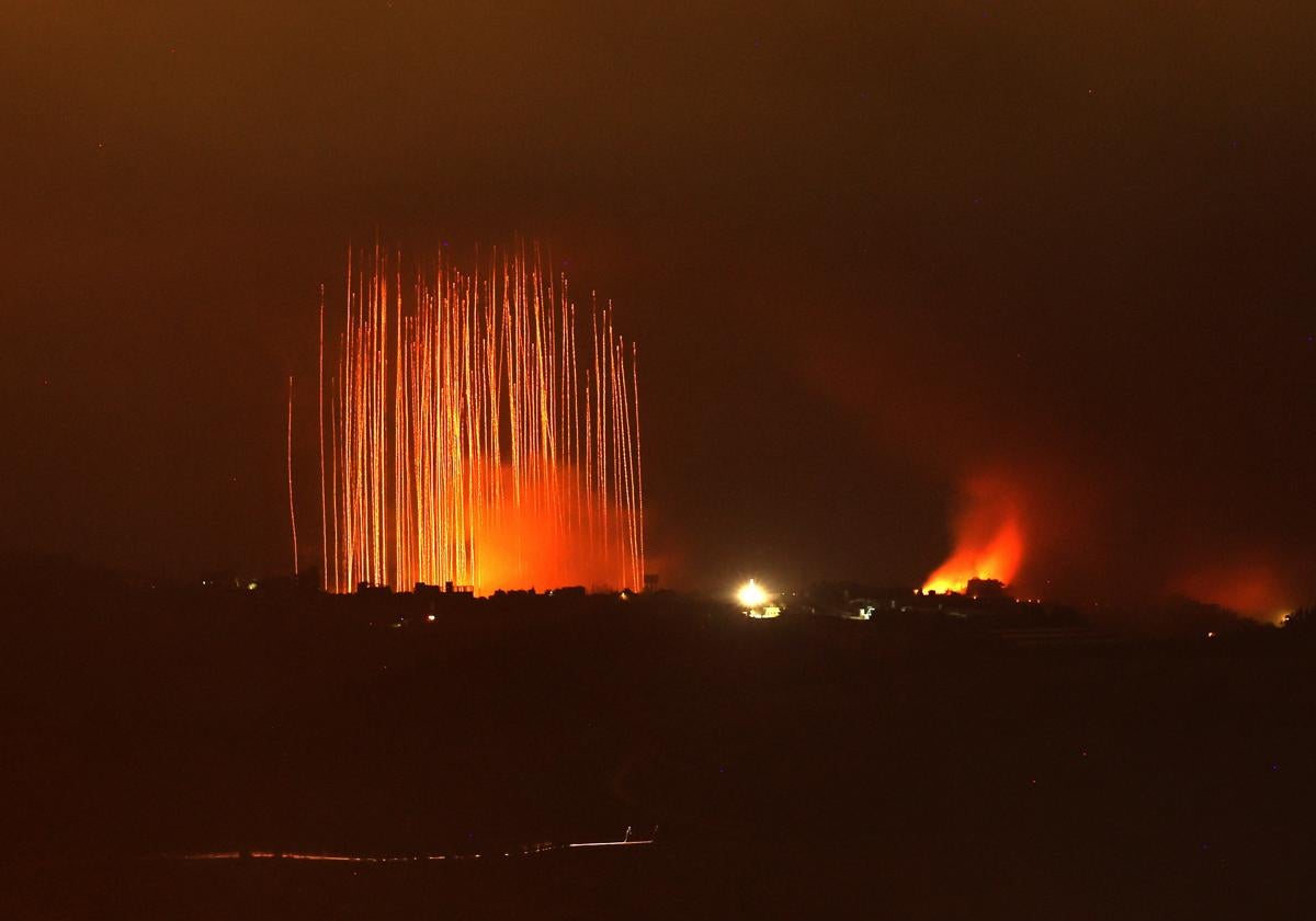 Ataque israelí en área del sur de Líbano, cerca de Alta Galilea