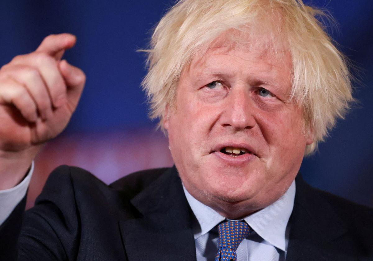 El expresidente del Reino Unido, Boris Johnson, en una imagen archivo