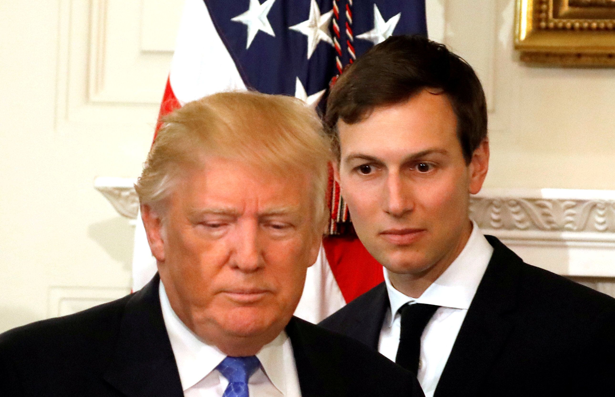 Donald Trump y su yerno, Jared Kushner, en una foto de archivo