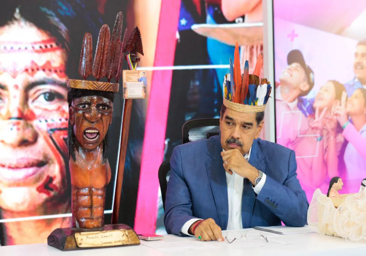 Maduro, en el programa televisivo 'Con Maduro+'