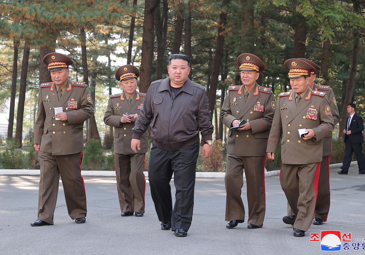 El líder de Corea del Norte, kim Jong Un.