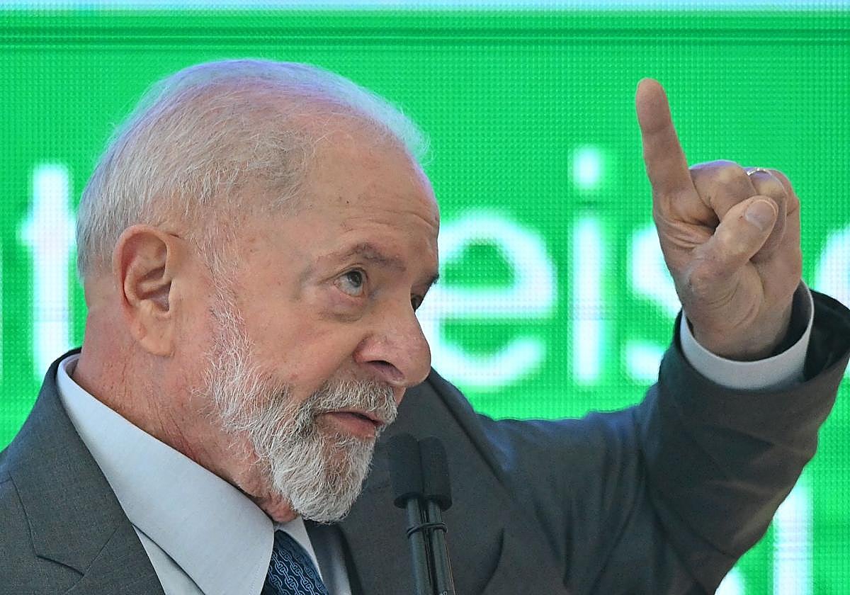 El presidente de Brasil, Luiz Inácio Lula da Silva