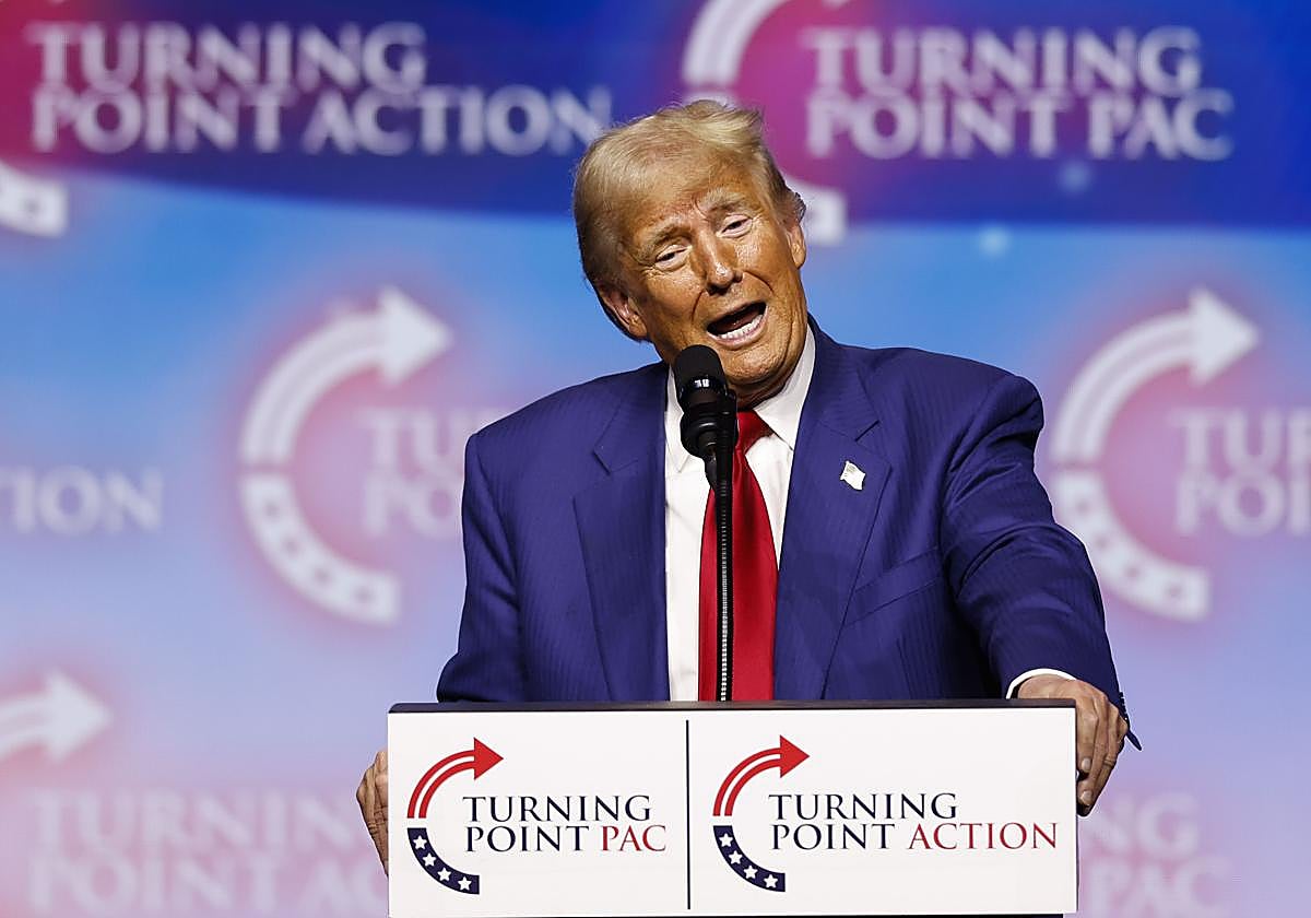 Donald Trump en una imagen de archivo