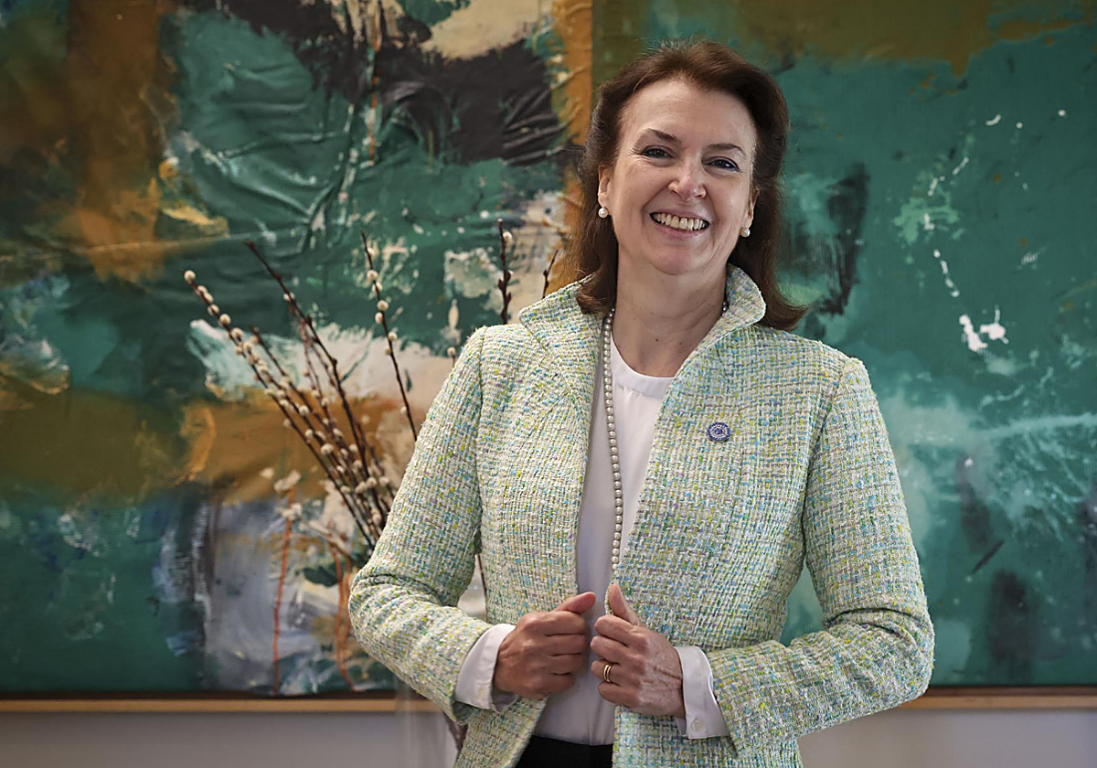 Diana Mondino, exministra de Exteriores de Argentina