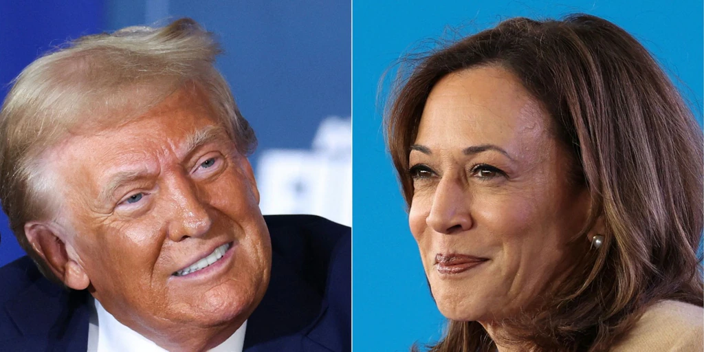 Trump or Kamala Harris? Election results and winners in the United States according to betting