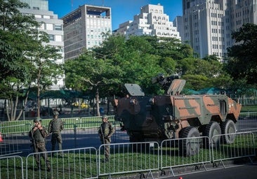 Una patrulla del ejército brasileño sufre una emboscada a tiros en Río de Janeiro horas antes del inicio de la cumbre del G20
