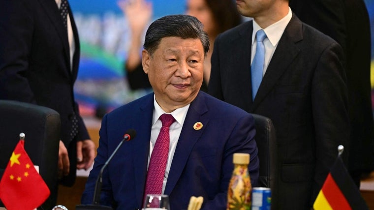 Xi Jinping, en un momento de la cumbre en Río de Janeiro