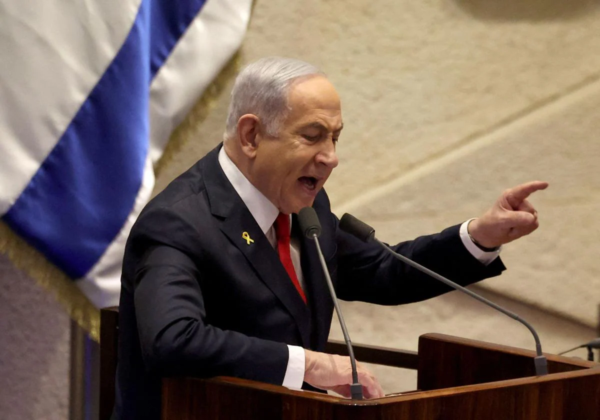 Netanyahu, habla ante la Knesset israelí