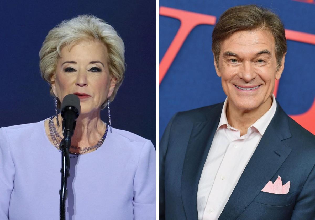 Linda McMahon y el Dr.Oz