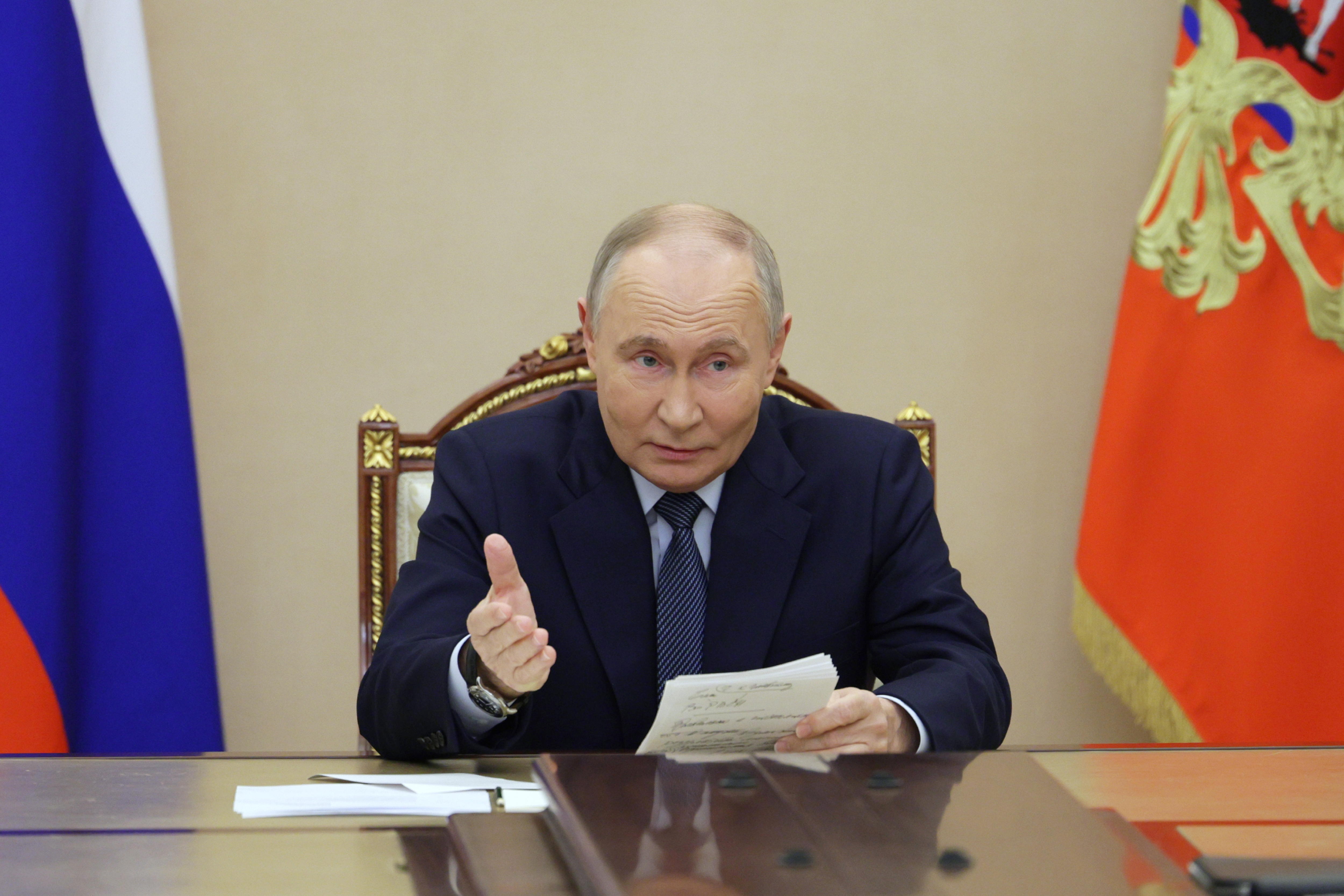 El presidente ruso Vladimir Putin