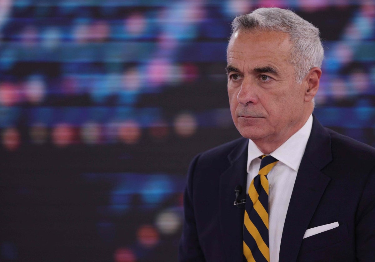 Calin Georgescu en la cadena de televisión rumana «Digi 24»
