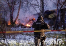 España y Alemania investigan si hubo sabotaje en el avión que se estrelló en Lituania y en el que ha muerto un piloto español