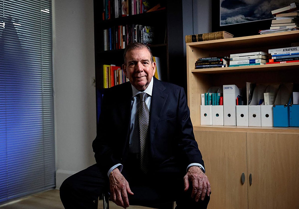 El presidente electo de Venezuela, Edmundo González