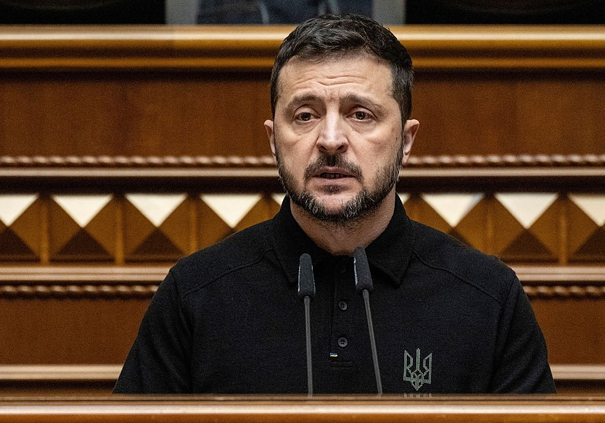 El presidente ucraniano, Volodímir Zelenski