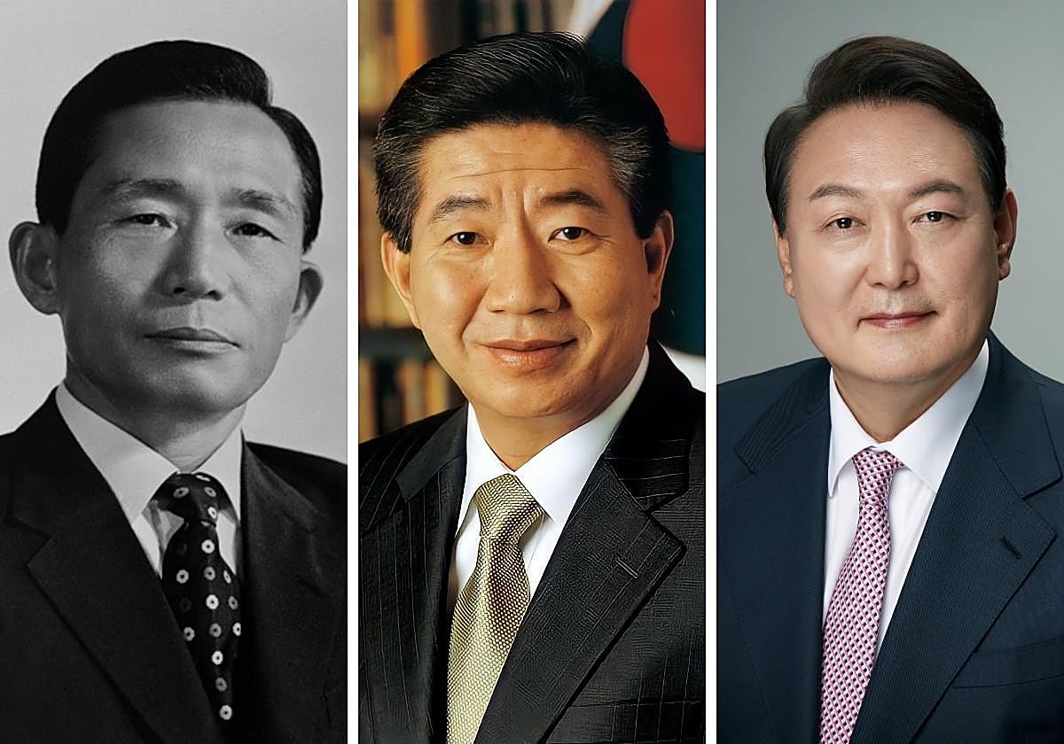 El dictador Park Chung-hee murió asesinado, Roh Moo-hyun se suicidó tras varios escándalos y el actual presidente, Yoon Suk-yeol, vive sus horas más bajas.