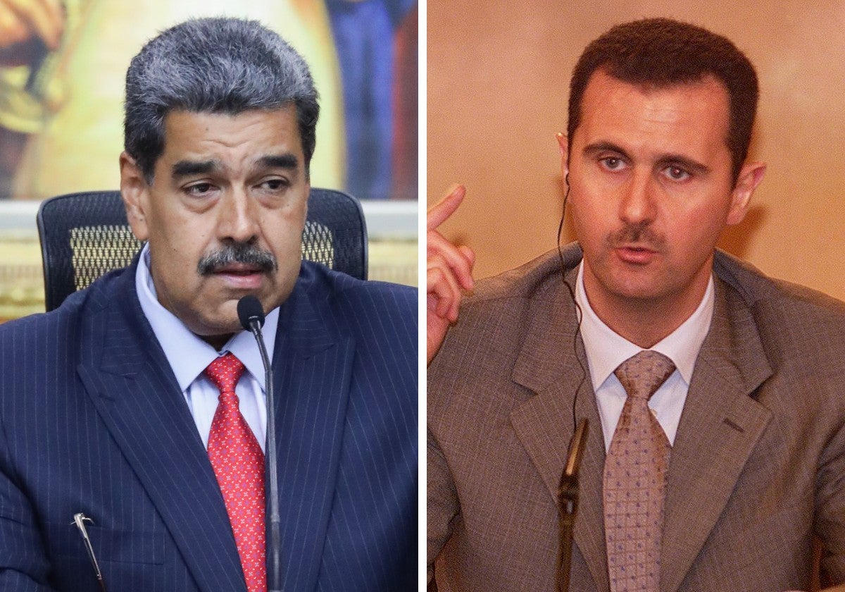 Nicolás Maduro y Bashar Al Assad