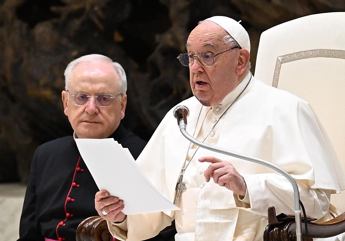 El Papa Francisco preside la audiencia general del miércoles en la Ciudad del Vaticano