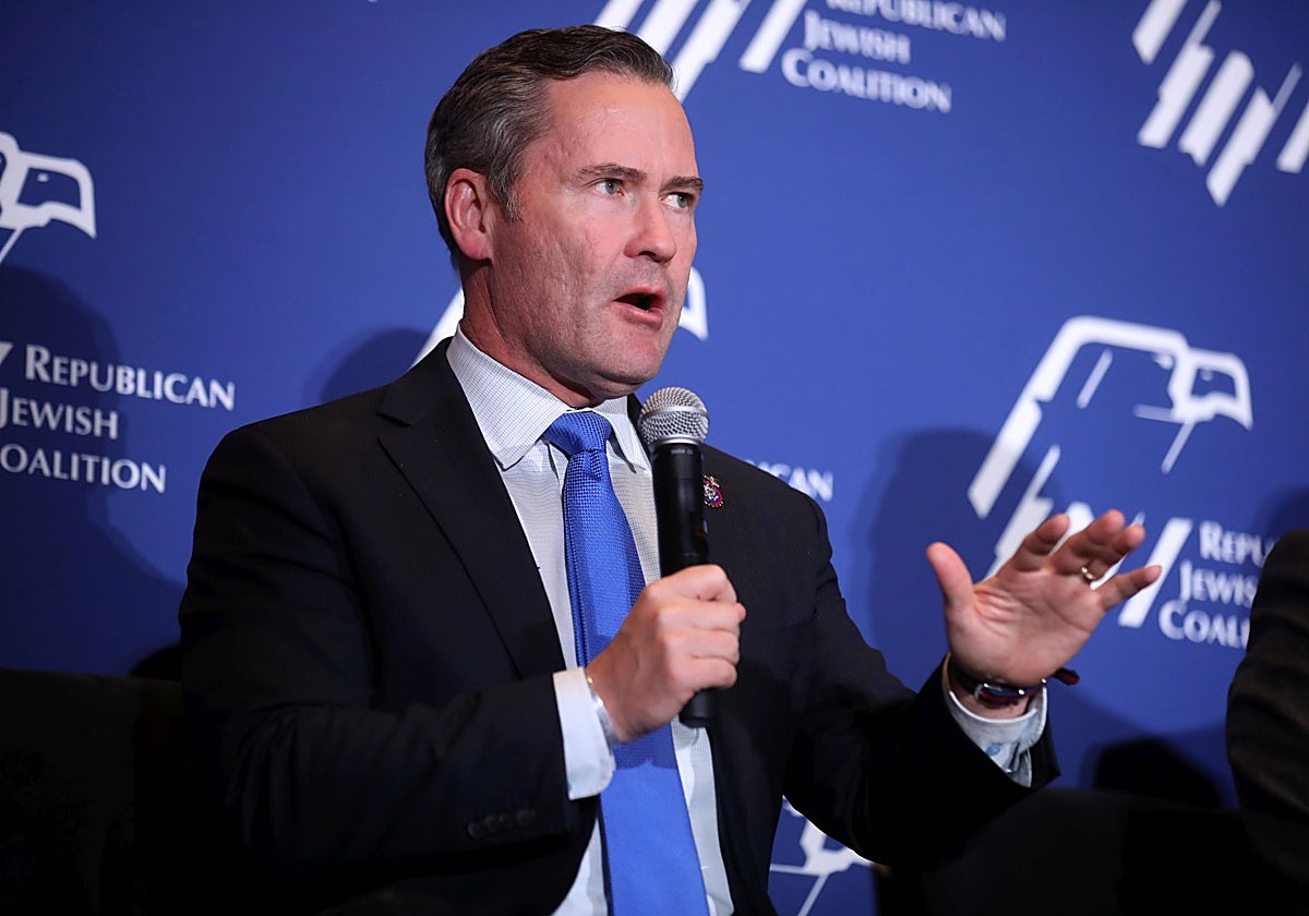 El asesor de Seguridad Nacional del presidente electo Donald Trump, Mike Waltz