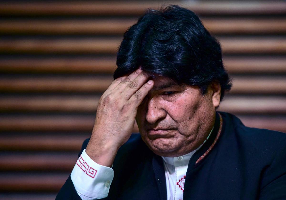 El expresidente de Bolivia Evo Morales en una imagen de archivo