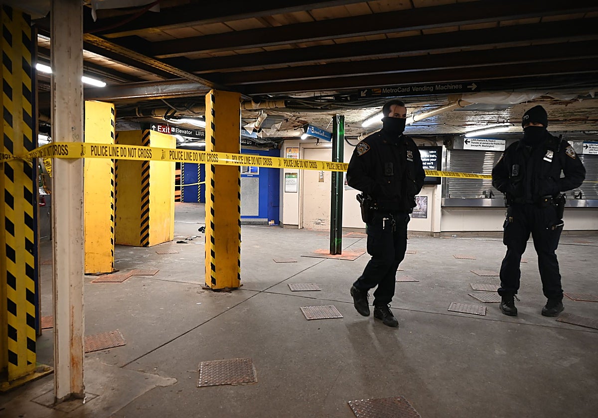 Una estación del metro neoyorquino, en una foto de archivo