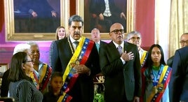 Maduro jura y consuma la usurpación de la presidencia de Venezuela