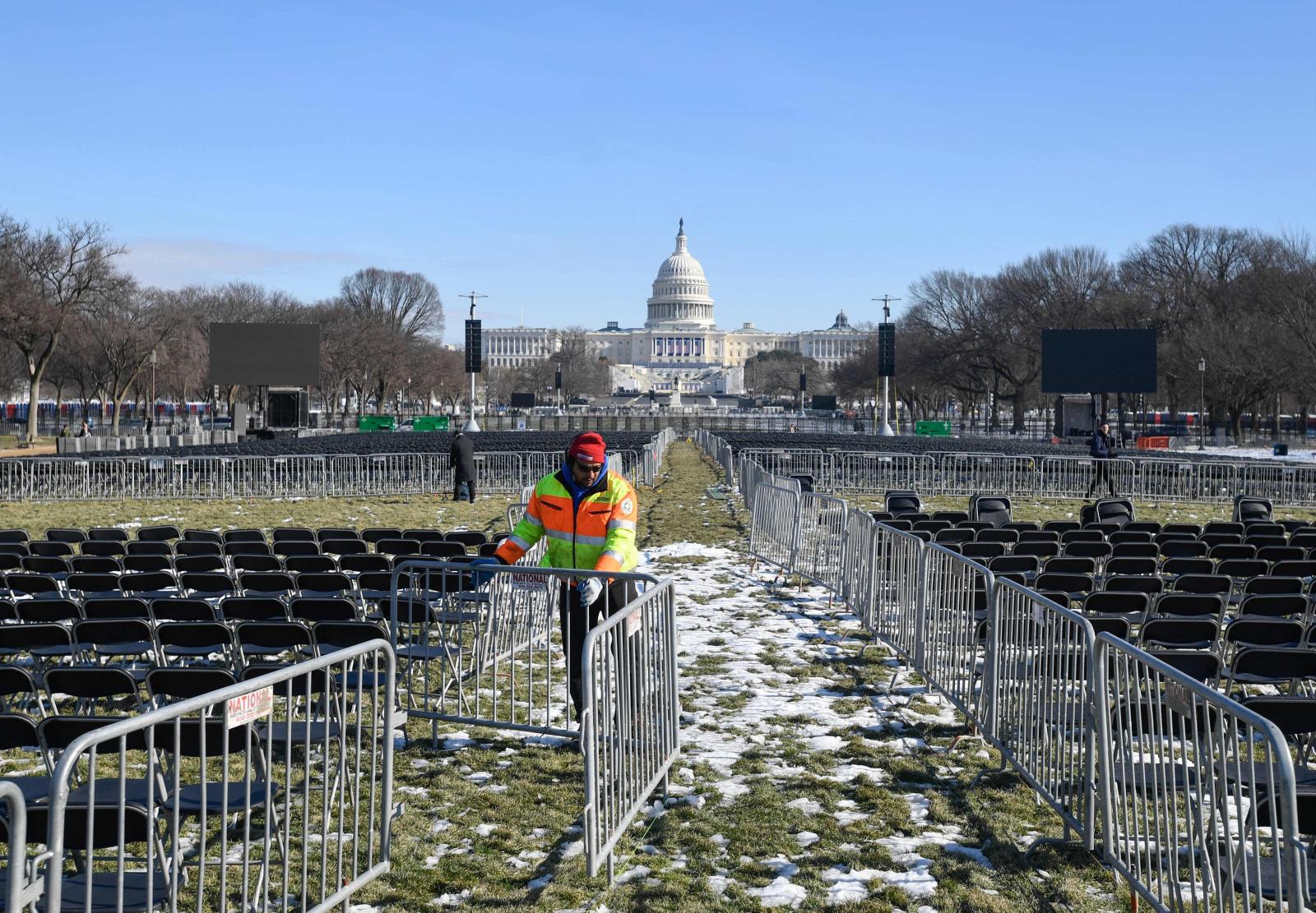 Todos los preparativos de la jura de Trump