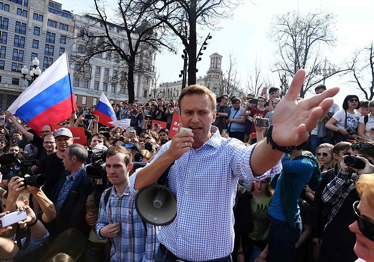 Alekséi Navalni, en una imagen de archivo
